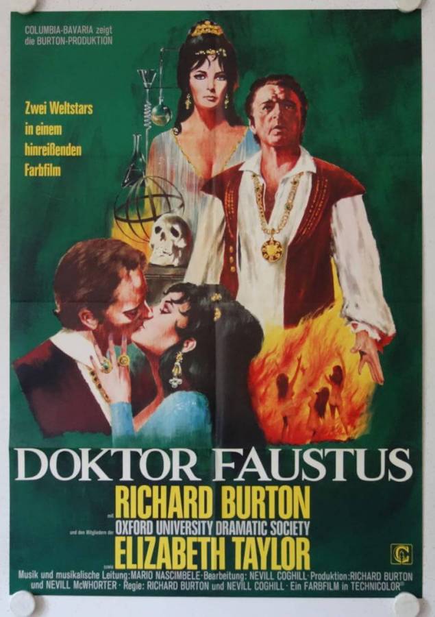 Doktor Faustus originales deutsches Filmplakat